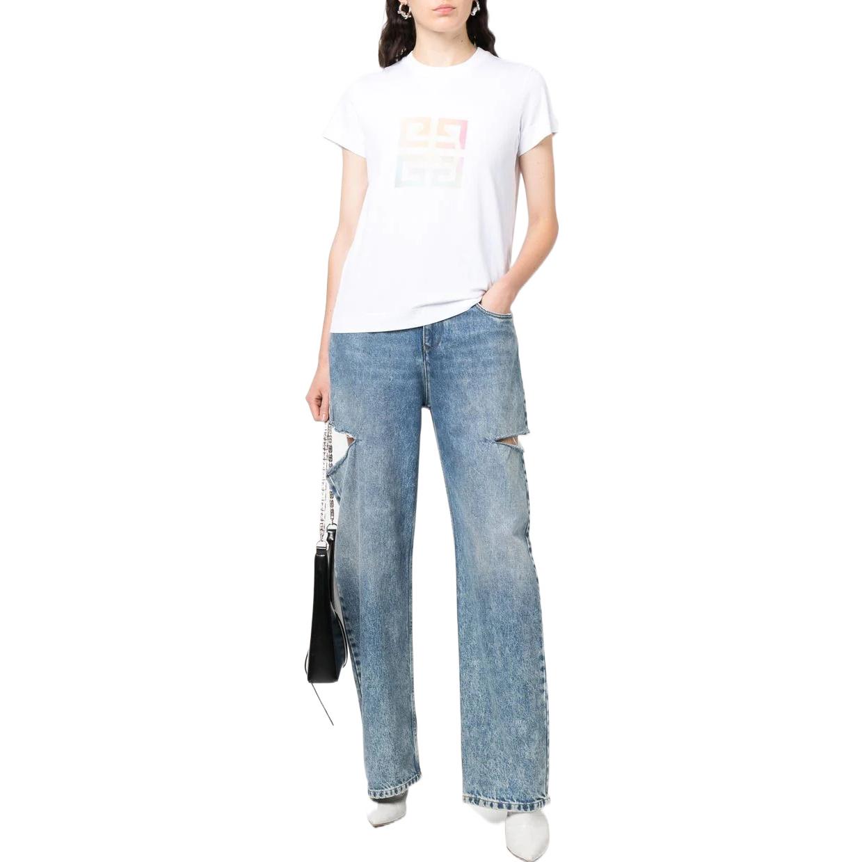 

Футболка женская белая Givenchy