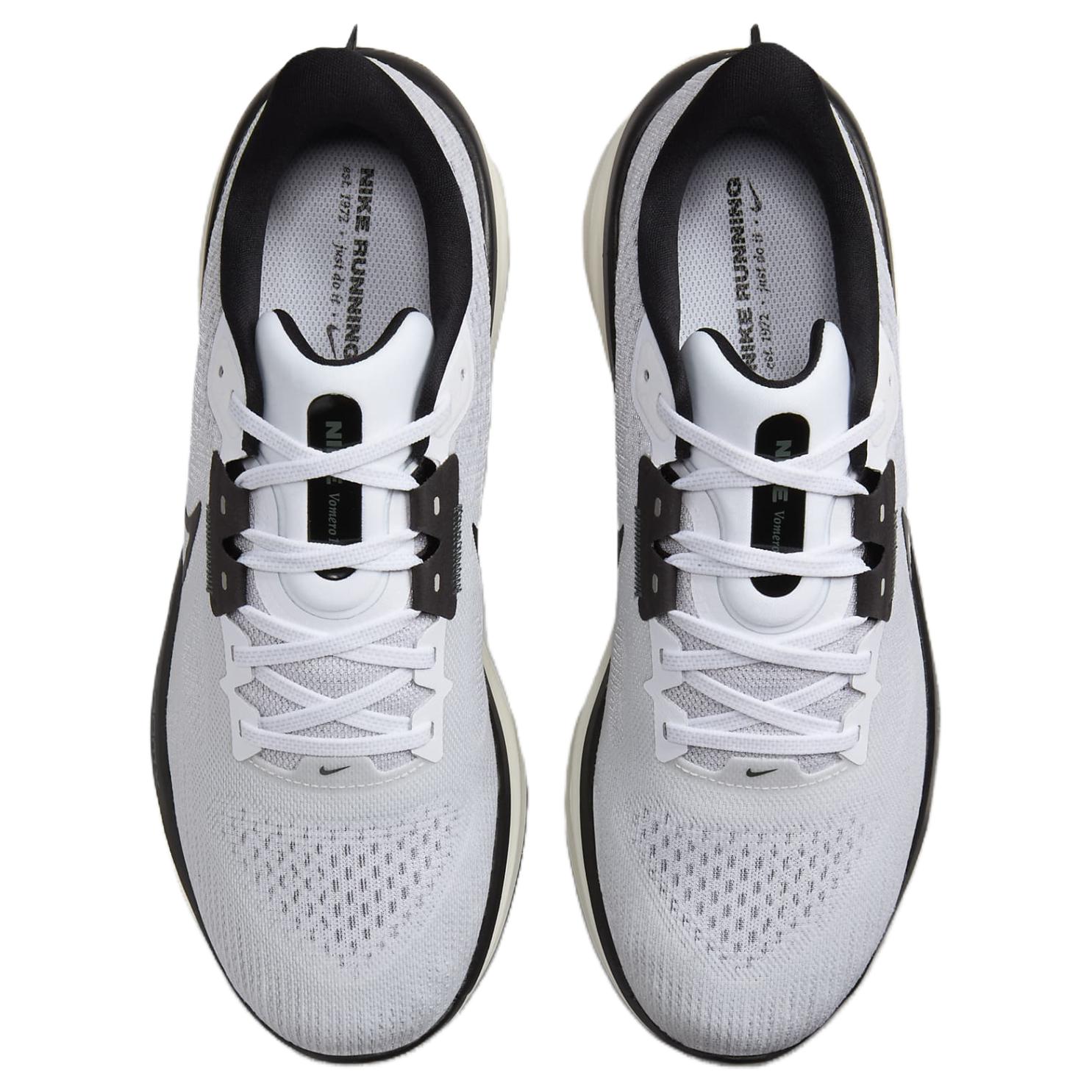Nike Air Zoom Vomero 17 'White Pure Platinum Black' Белый/Черный/Белое золото/Винтажный зеленый/Парусный белый — фото 4