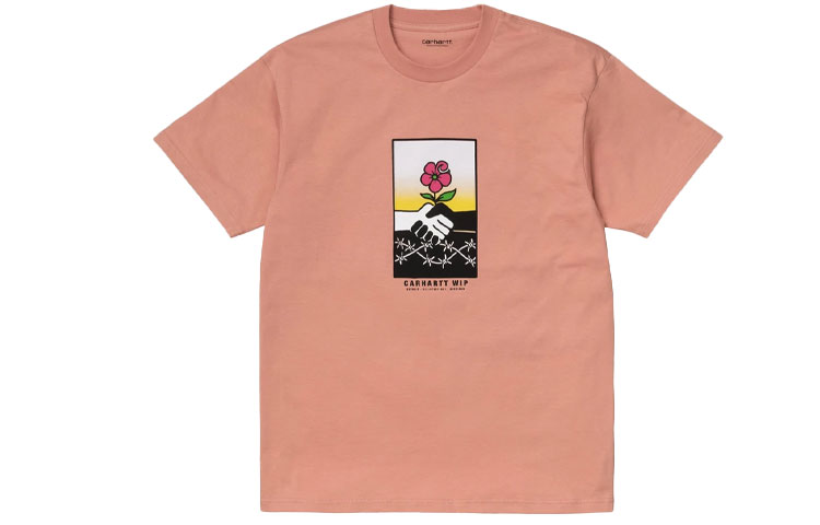 

Carhartt WIP Футболка унисекс розовая