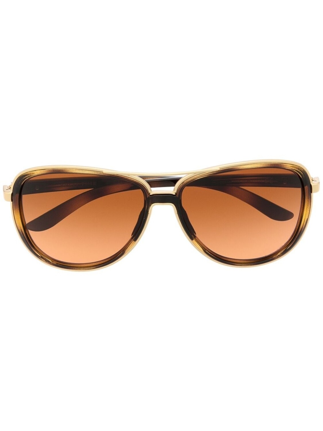 

Oakley солнцезащитные очки-авиаторы Split Time, золотистый