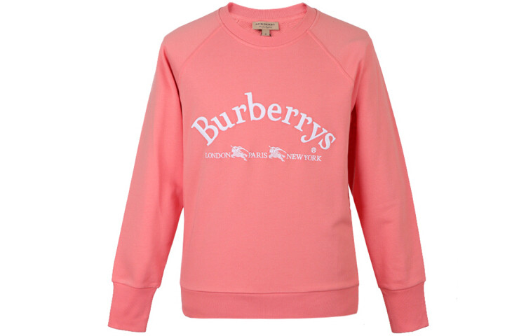 

Свитшот женский арбузно-красный Burberry
