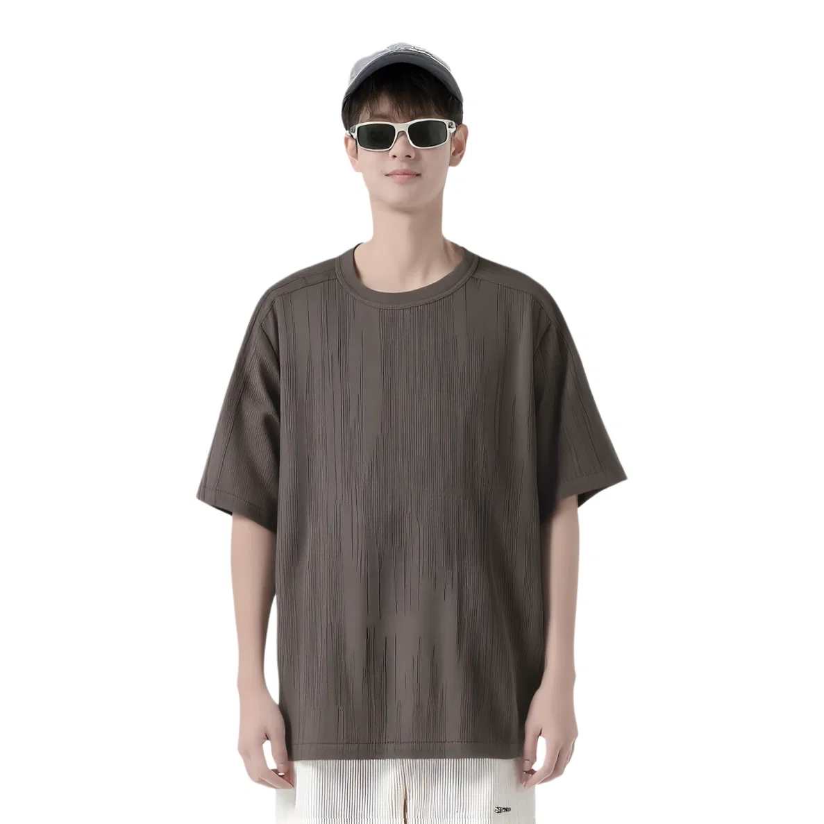 Футболка SS25 унисекс Brown Adidas — фото 4