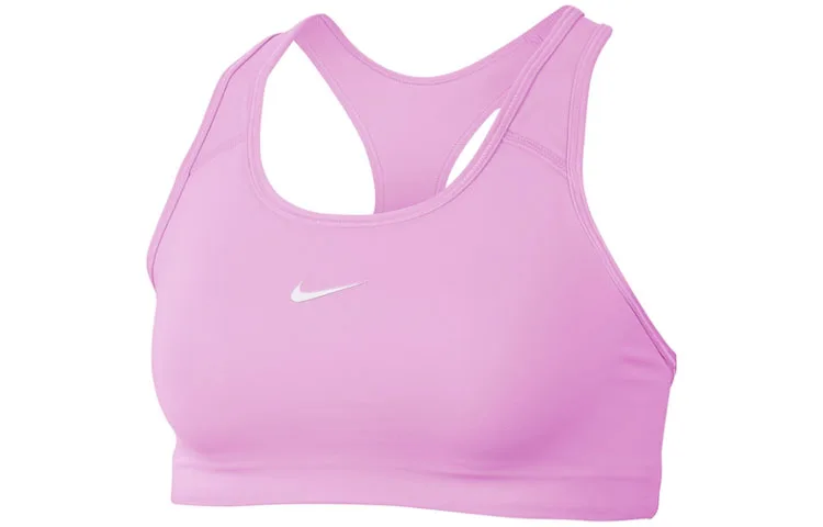 Swoosh Light Support женский спортивный топ без мягких чашек Nike, yang zhang розовый