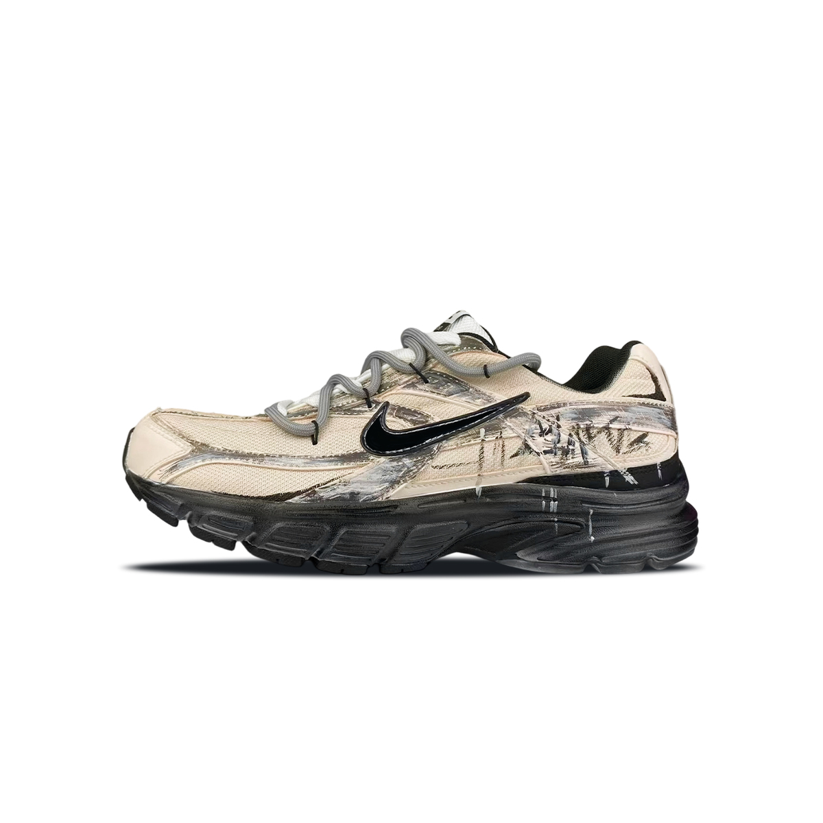 

Nike Кроссовки low top initiator unisex khaki gray