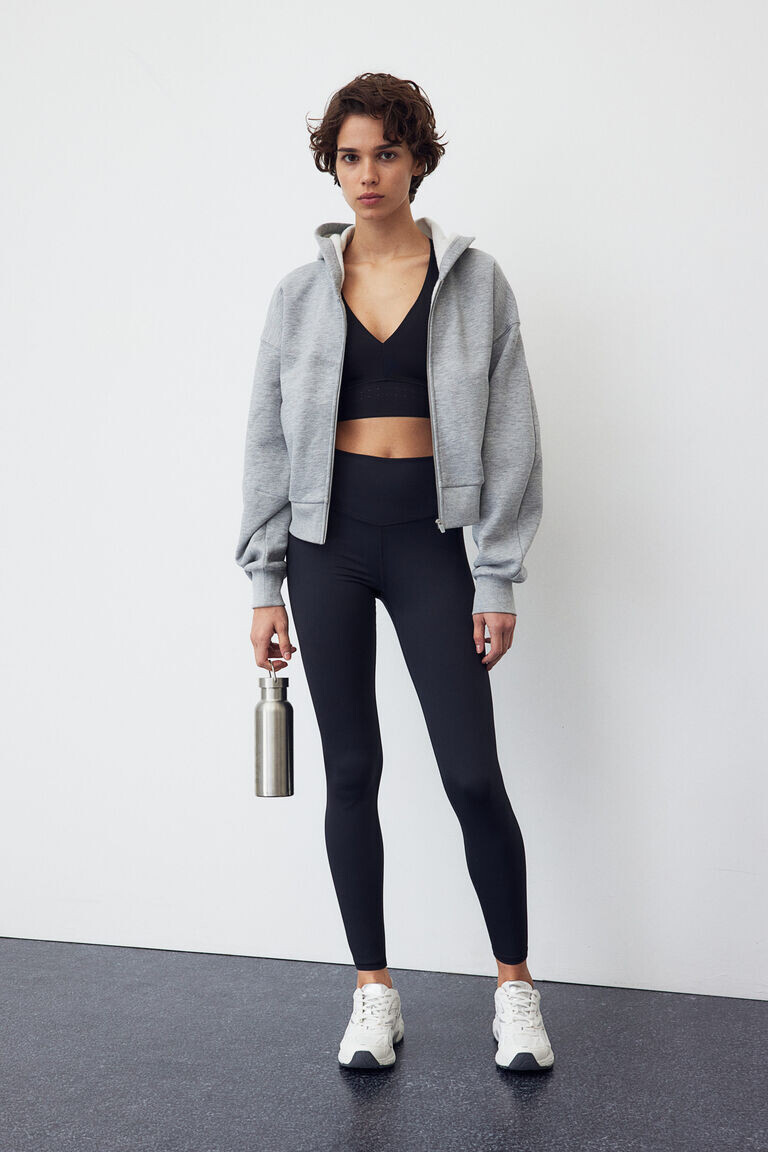 

Спортивные тайтсы softmove H&M, черный