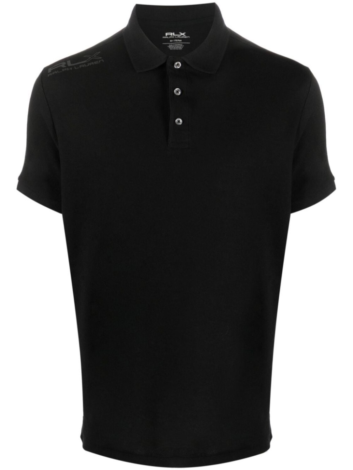 

RLX Ralph Lauren рубашка поло с логотипом, черный