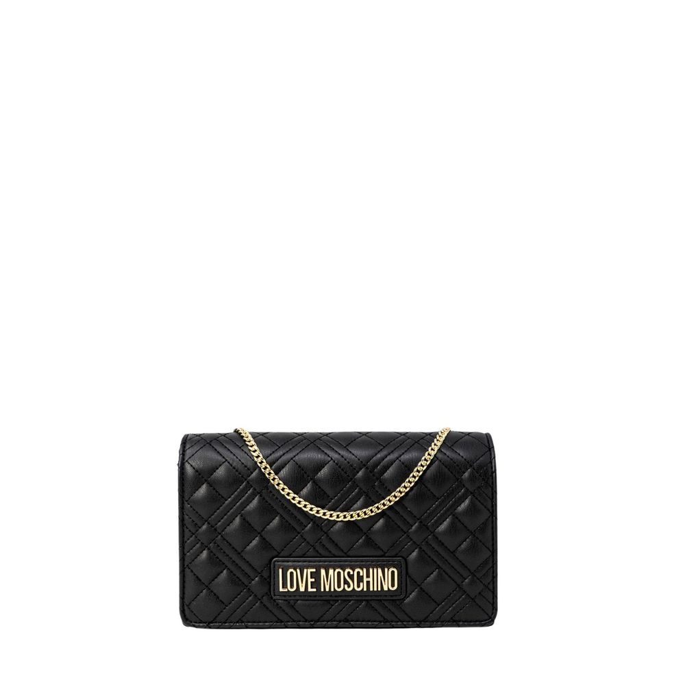 

Черная полиэтиленовая сумка LOVE MOSCHINO