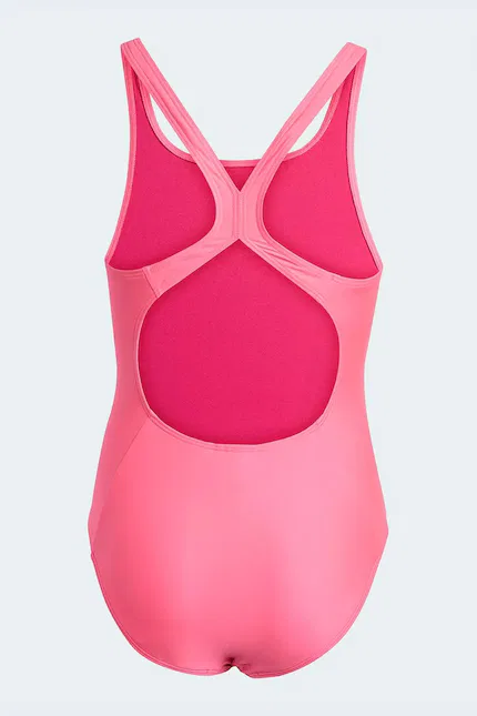 Купальник цельный для девочек Adidas Performance, розовый — фото 2