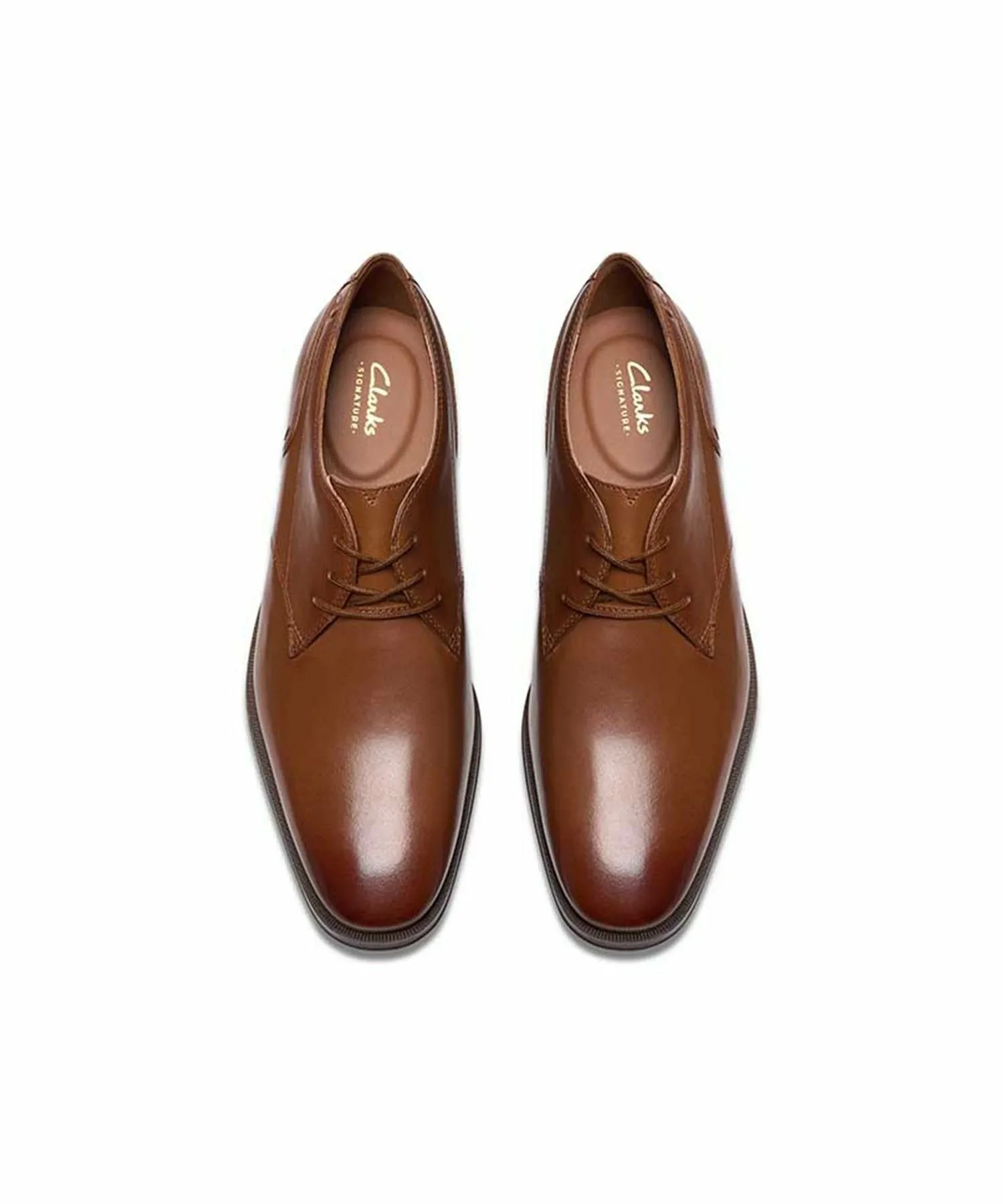 Деловые туфли 825J Paulton Lace бежевого цвета Clarks, Tan — фото 2