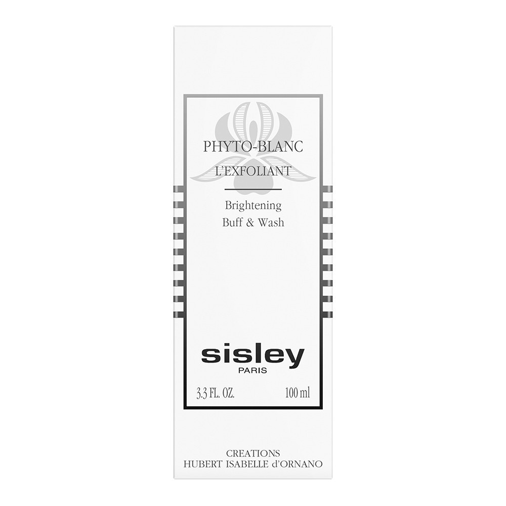 Скраб для лица phyto-blanc brightening buff & wash Sisley, объем 100 мл — фото 3