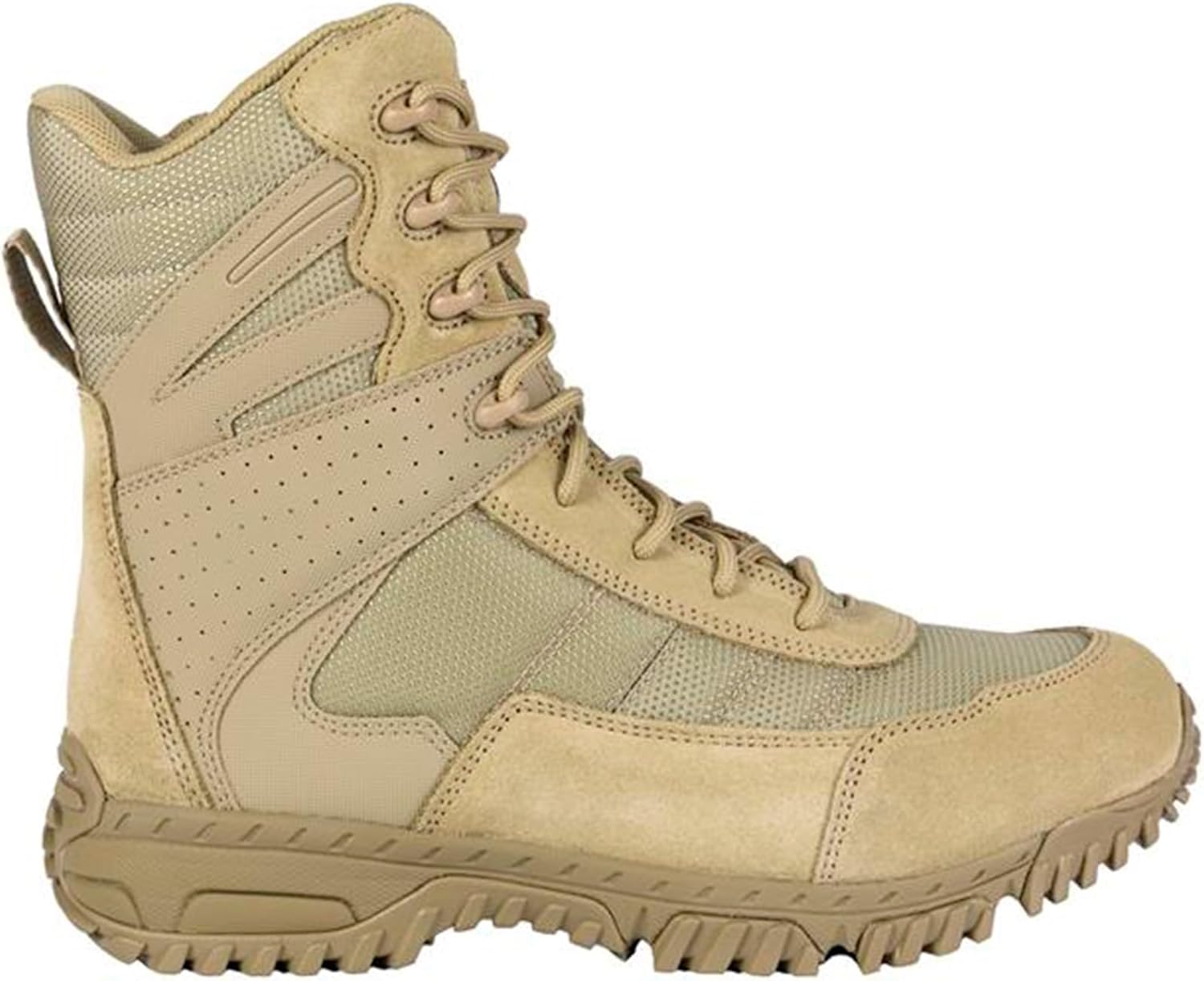 Ботинки Altama Unisex Vengeance SR 8 с боковой молнией, Легкие ботинки из натуральной кожи с текстильной подкладкой и язычком с жилеткой, 11.5 Women/10 Men Tan — фото 3