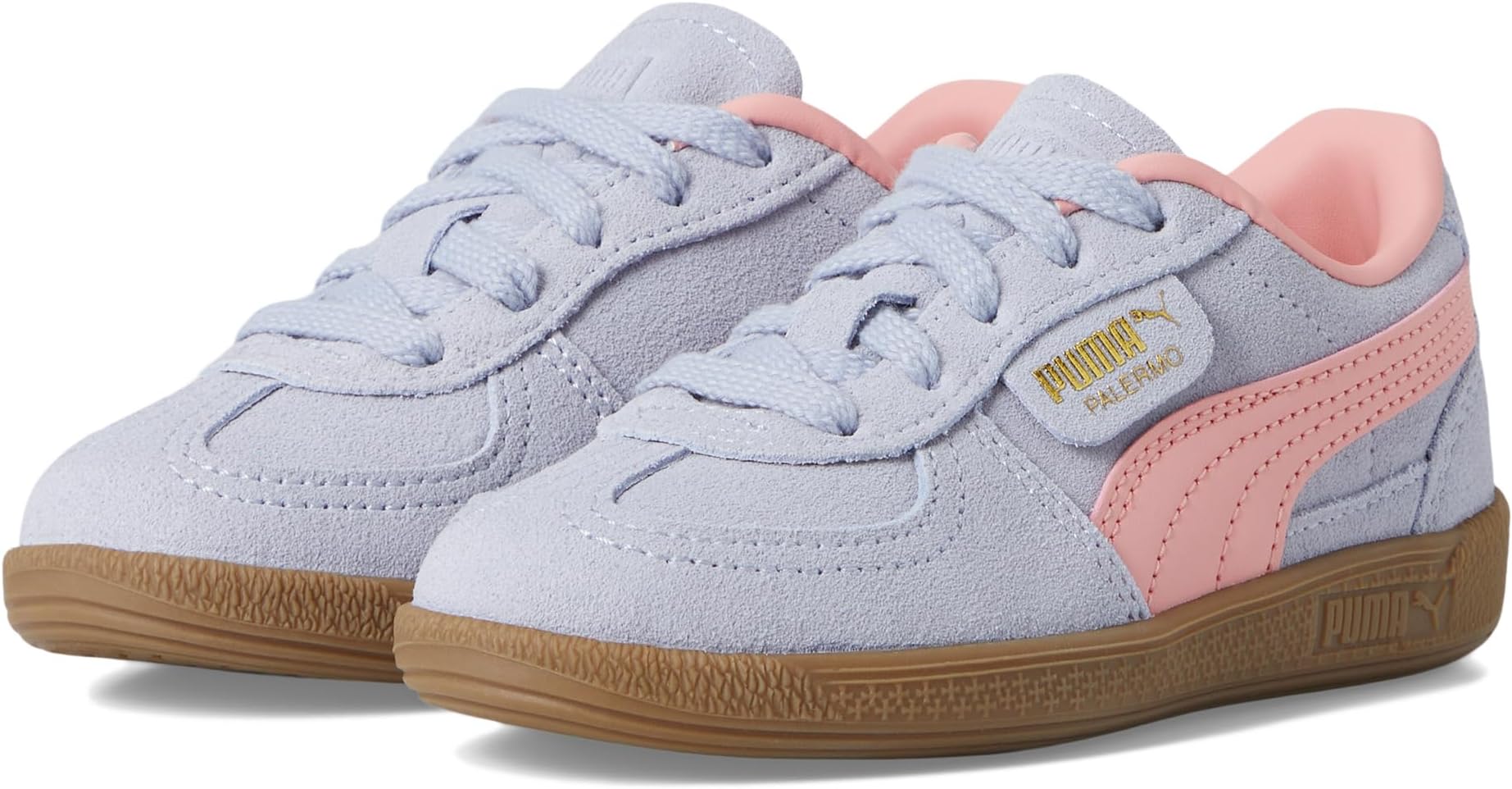 

Кроссовки PUMA Kids Palermo, цвет Cool Weather/Pink Fruit