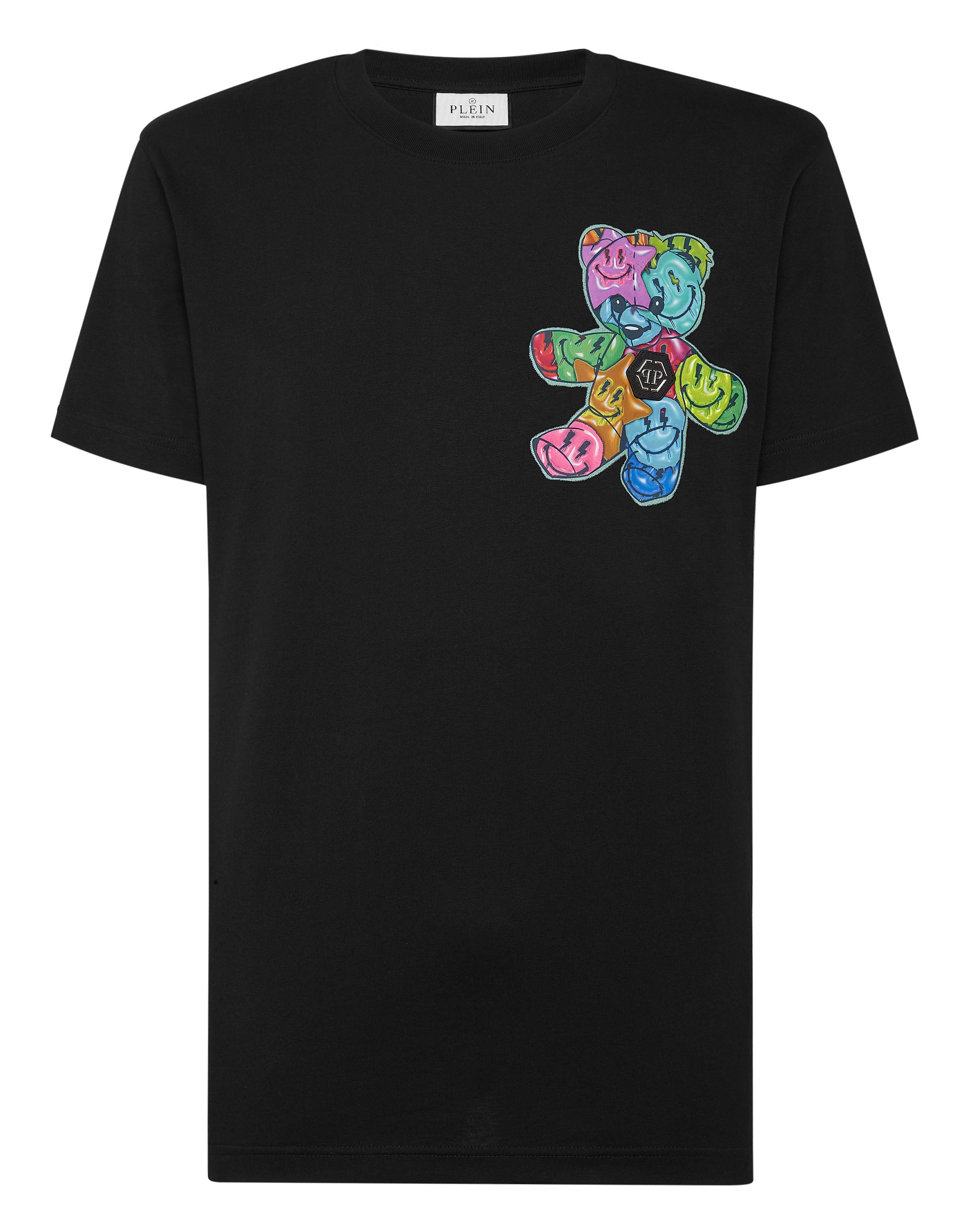 

Футболка с круглым вырезом SS Smile PHILIPP PLEIN, черный