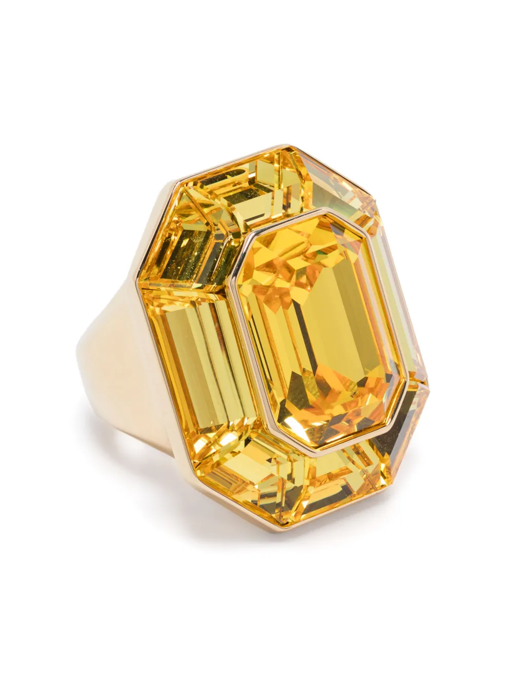 

Кольцо Lucent Swarovski, золотой