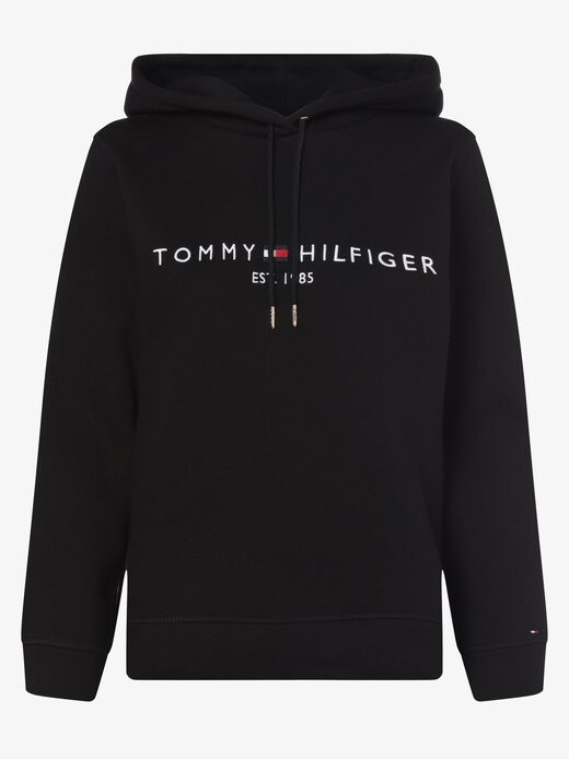 

Пуловер с капюшоном Tommy Hilfiger, черный