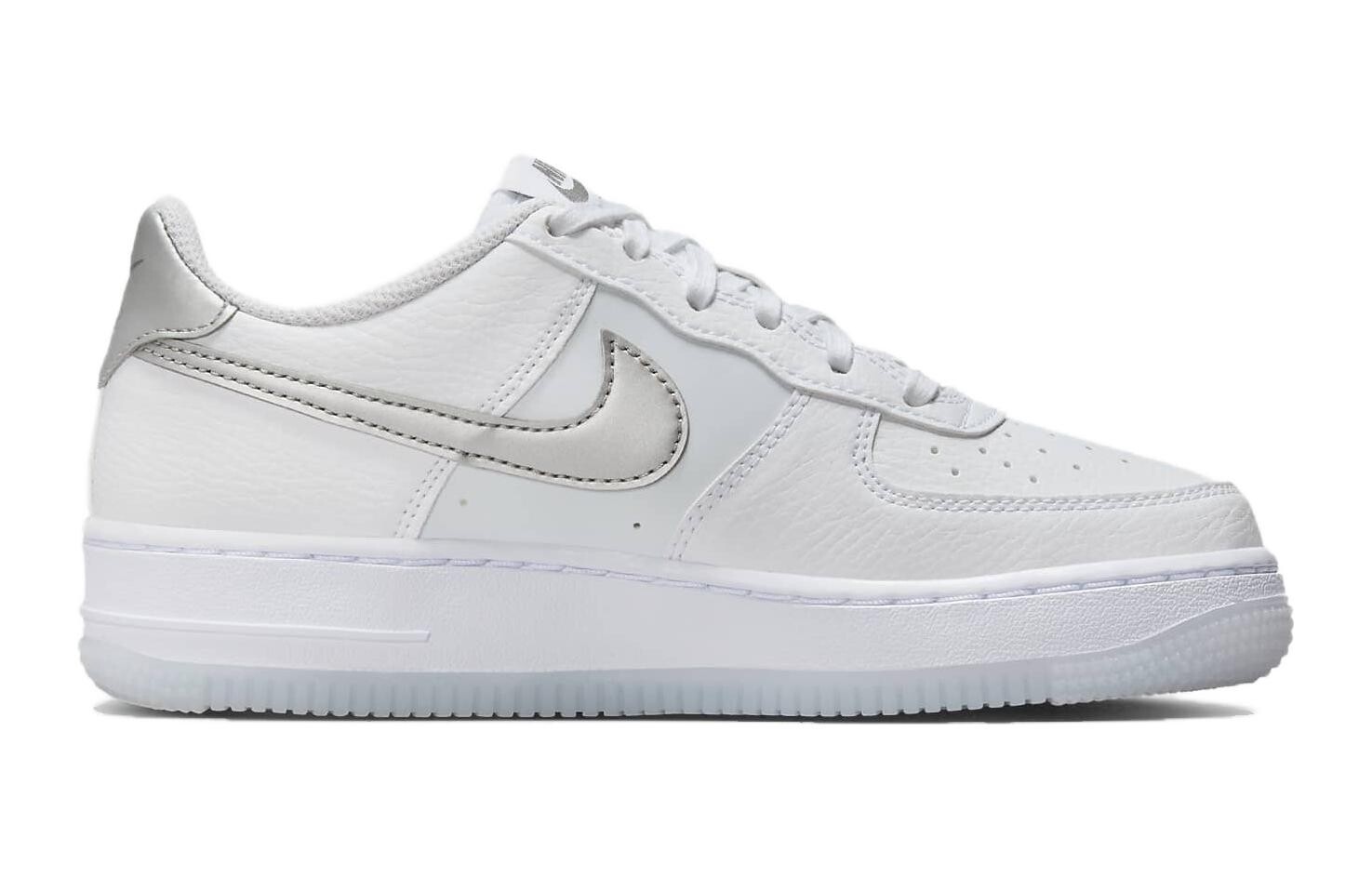 Кроссовки для скейтбординга Nike Air Force 1 Kids, White — фото 2