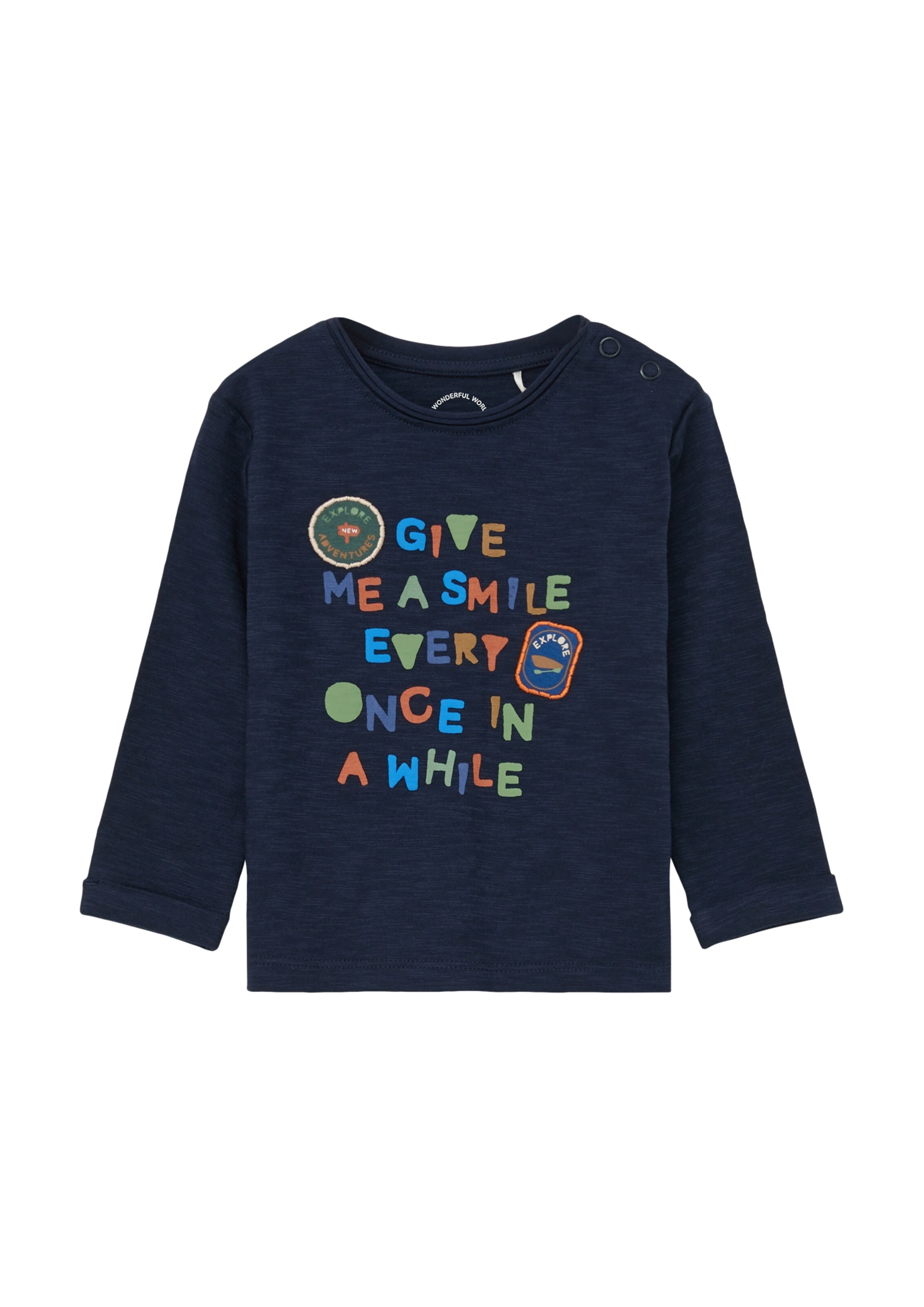 

s.Oliver Лонгслив в цвете Navy