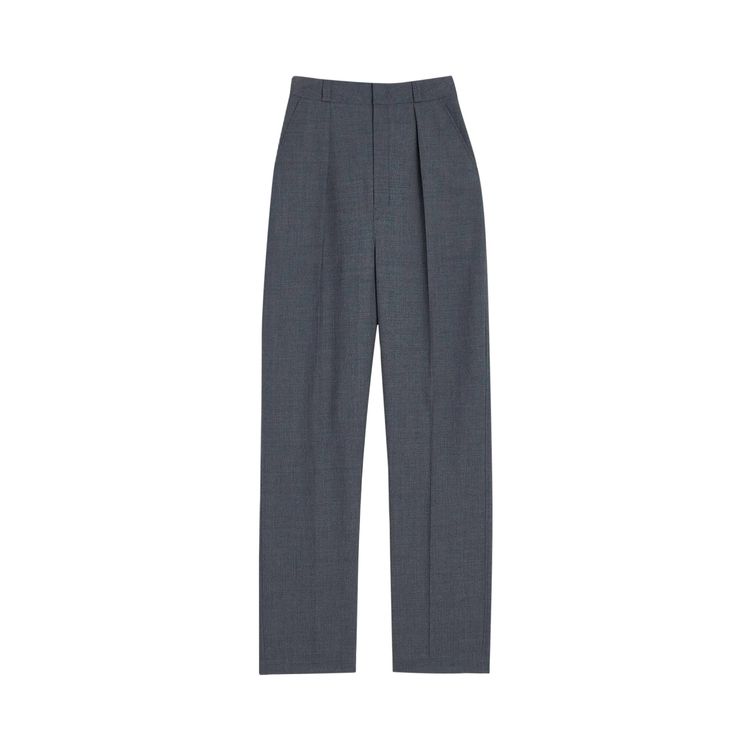 

Брюки Lemaire Dropped Crotch Soft Pants 'Grey Melange', серый