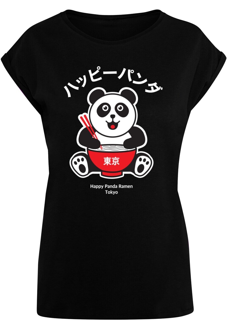 

Футболка Merchcode Shirt Torc- Happy Panda, черный