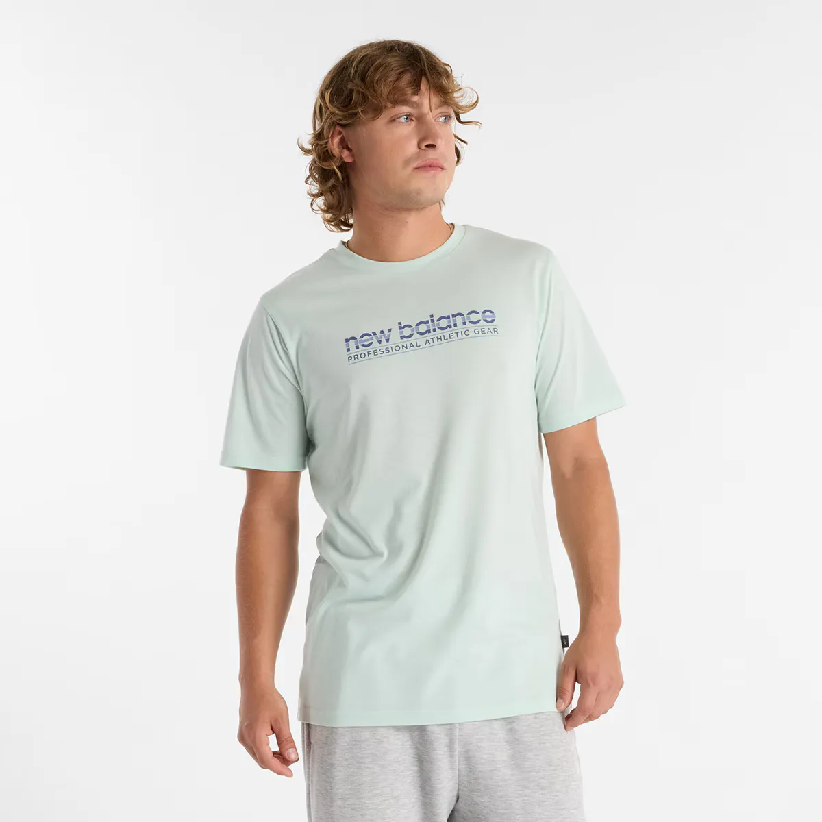 

Футболка мужская MT51010CYS New Balance, зеленый