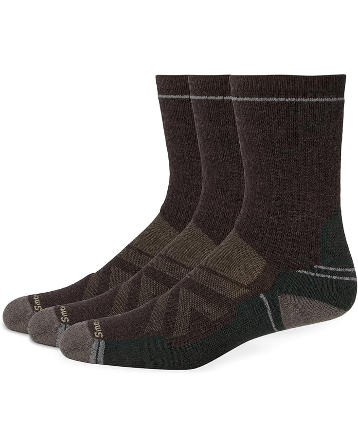 

Носки Smartwool Hike Full Cushion Crew Socks 3-Pack, цвет Chestnut