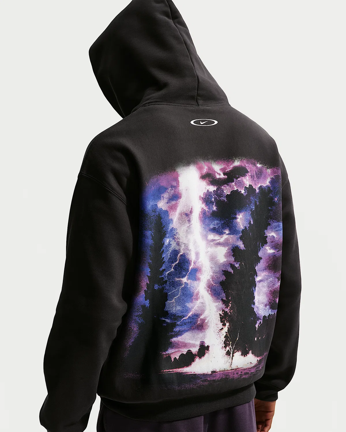 Мужская худи Nike Solo Swoosh, Off Noir