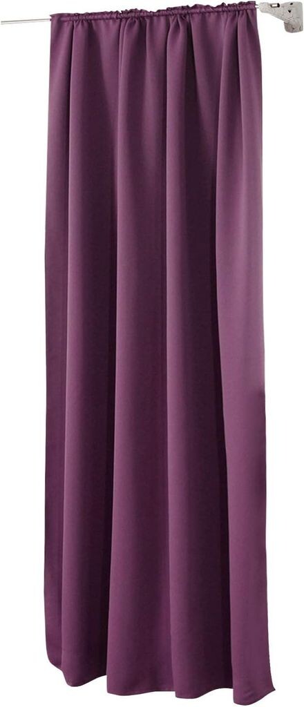

Тепловая штора WOLTU затемняющая штора, 250г/м², 135x245 см фиолетовый (1 шт.)