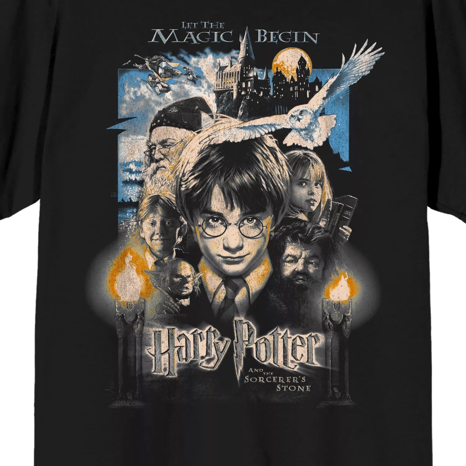 

Мужская футболка Harry Potter Let The Magic Begin Licensed Character