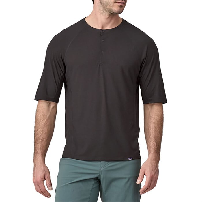 

Capilene крутой трейловый велосипед henley Patagonia, Black