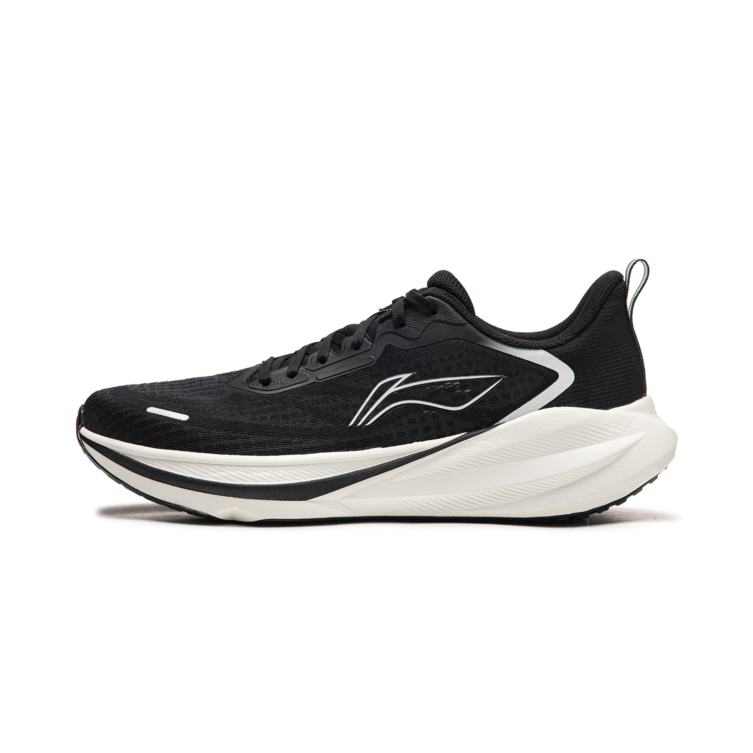 

Li-Ning My Leap 40 кроссовки для повседневной носки с амортизацией, противоскользящей подошвой, устойчивостью к истиранию, дышащие, поддерживающие, легкие, с хорошим отскоком, низкие, черный