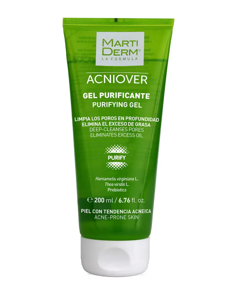 Гель для умывания MartiDerm — Очищающий гель Acniover