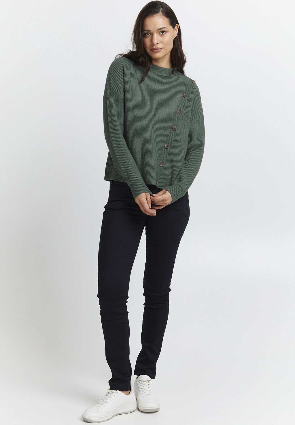 

Кардиган FRBITTE PU 1 Fransa, серый деним