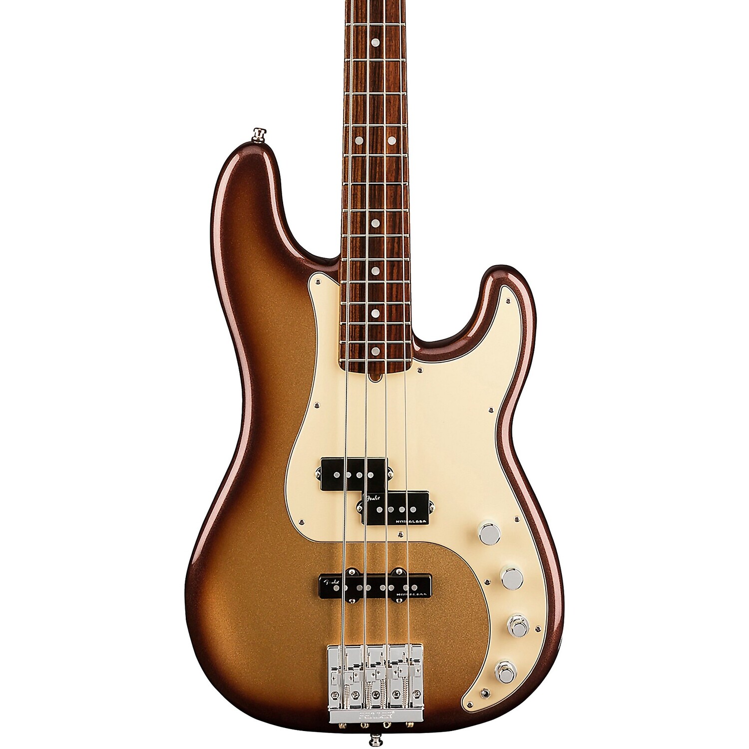 

Бас-гитара Fender American Ultra Precision, накладка на гриф из палисандра, Mocha Burst