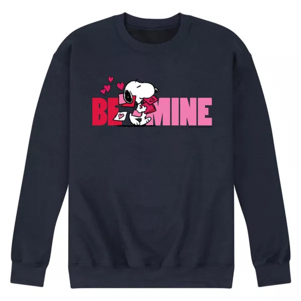 

Мужская флисовая толстовка Peanuts Be Mine Licensed Character, синий