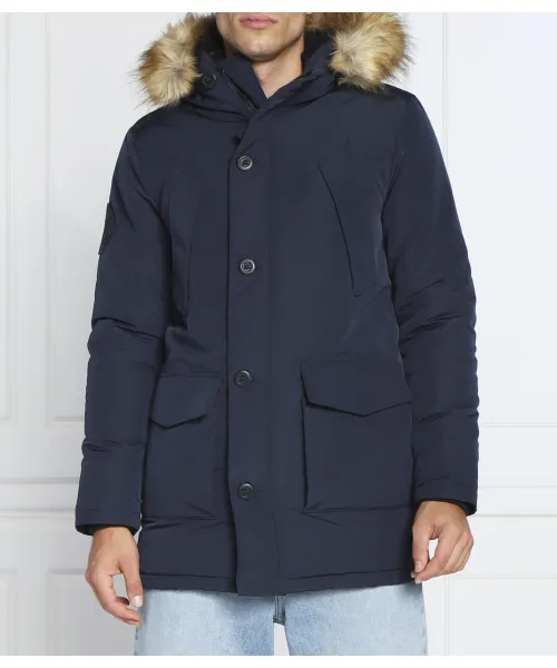 

Пуховик Regular fit Superdry, синий