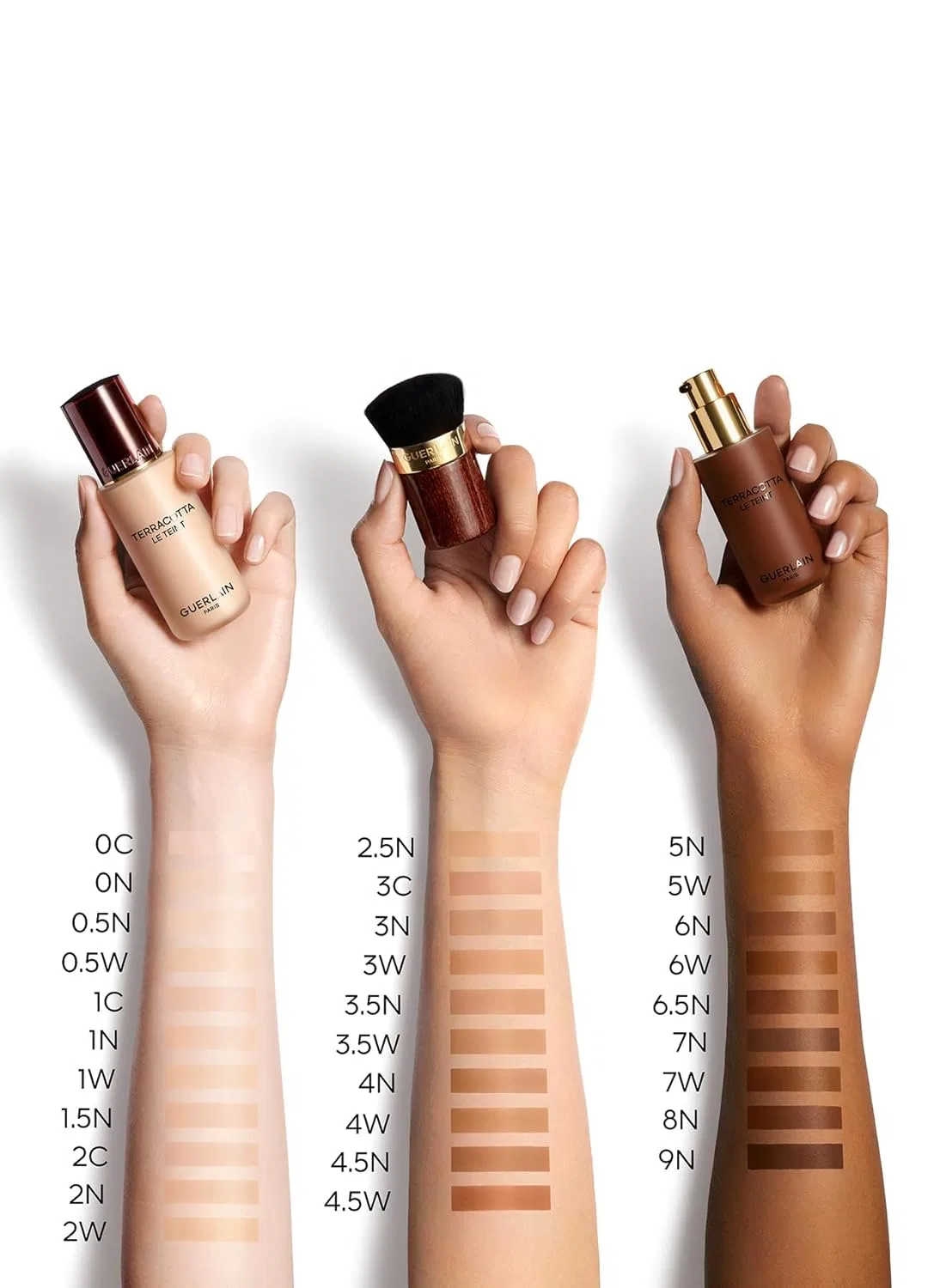 Тональная основа Terracotta Le Teint Fluid #3W от Guerlain Guerlain, 3W — фото 4