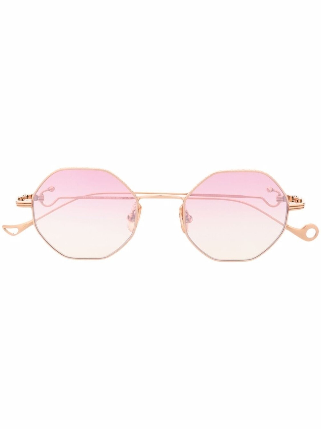 

Eyepetizer солнцезащитные очки Voyage в геометричной оправе, золотой