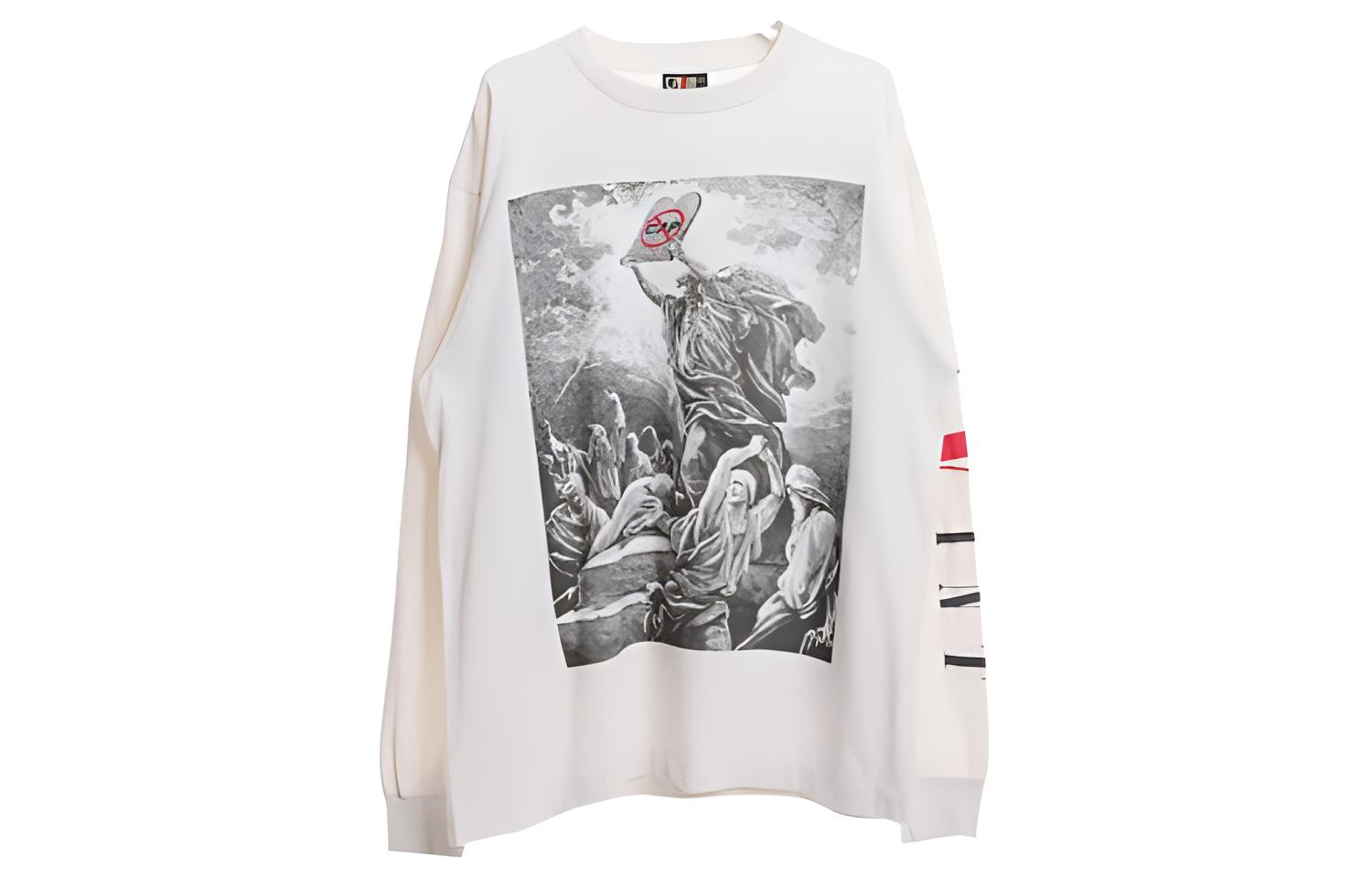 

Футболка мужская белая SAINT Mxxxxxx