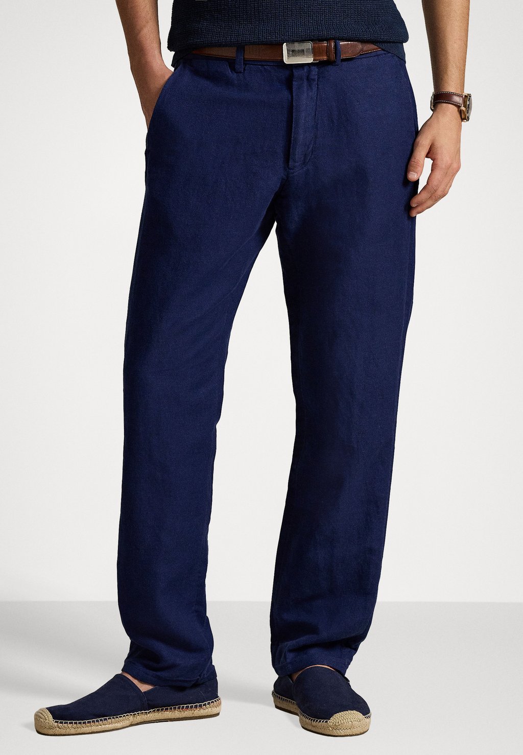 

Брюки STRAIGHT FIT HOUNDSTOOTH TWILL TROUSER Polo Ralph Lauren, черный