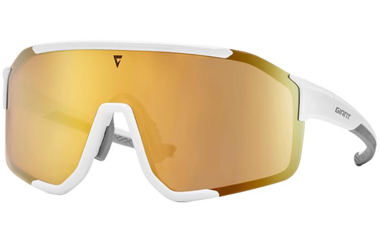 

Унисекс повседневные ветрозащитные солнцезащитные очки для велоспорта GIANT, золотой/белый