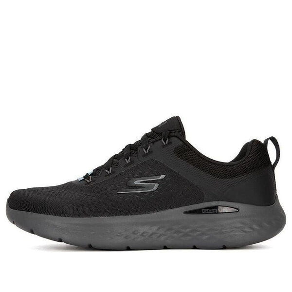 

Кроссовки go run lite 'black' Skechers, черный