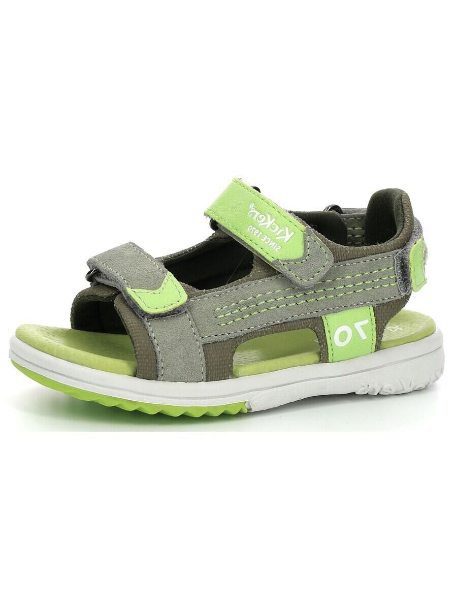 

Сандалии Kickers Sandals & Slippers, цвет khaki/light green