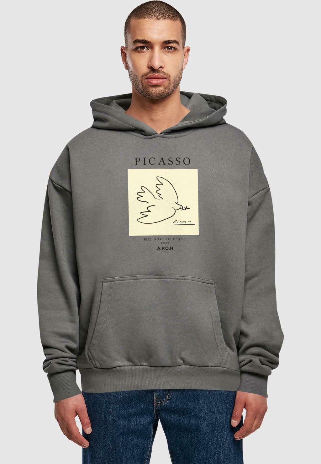

Толстовка APOH - PICASSO DOVE ULTRA HEAVY - Hoodie Merchcode, серый