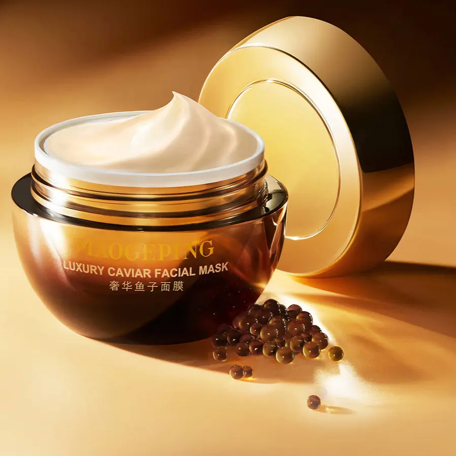 Маска для лица Luxury Style Caviar увлажняющая, восстанавливающая, осветляющая, питающая и гидратирующая 65г/100г/120г MAOGEPING — фото 3