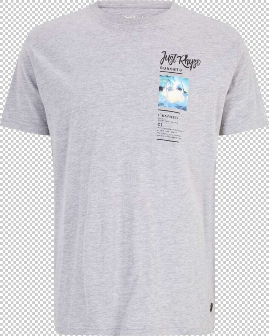

Классическая футболка Just Rhyse Shirt Zoar, пятнистый серый