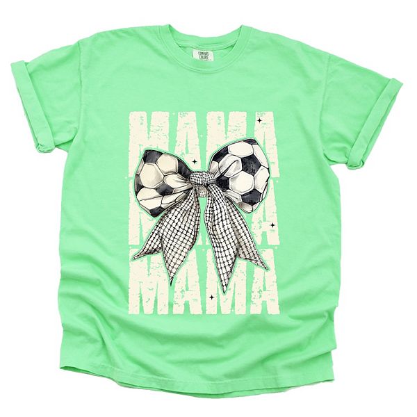

Футболка Soccer mama coquette garment dyed Simply Sage Market, Зеленый, Футболка Soccer mama coquette garment dyed Simply Sage Market