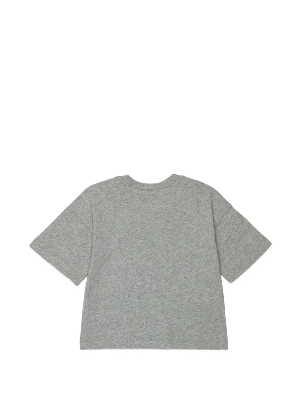 Футболка с изображением жирафа Marni Kids, серый — фото 2
