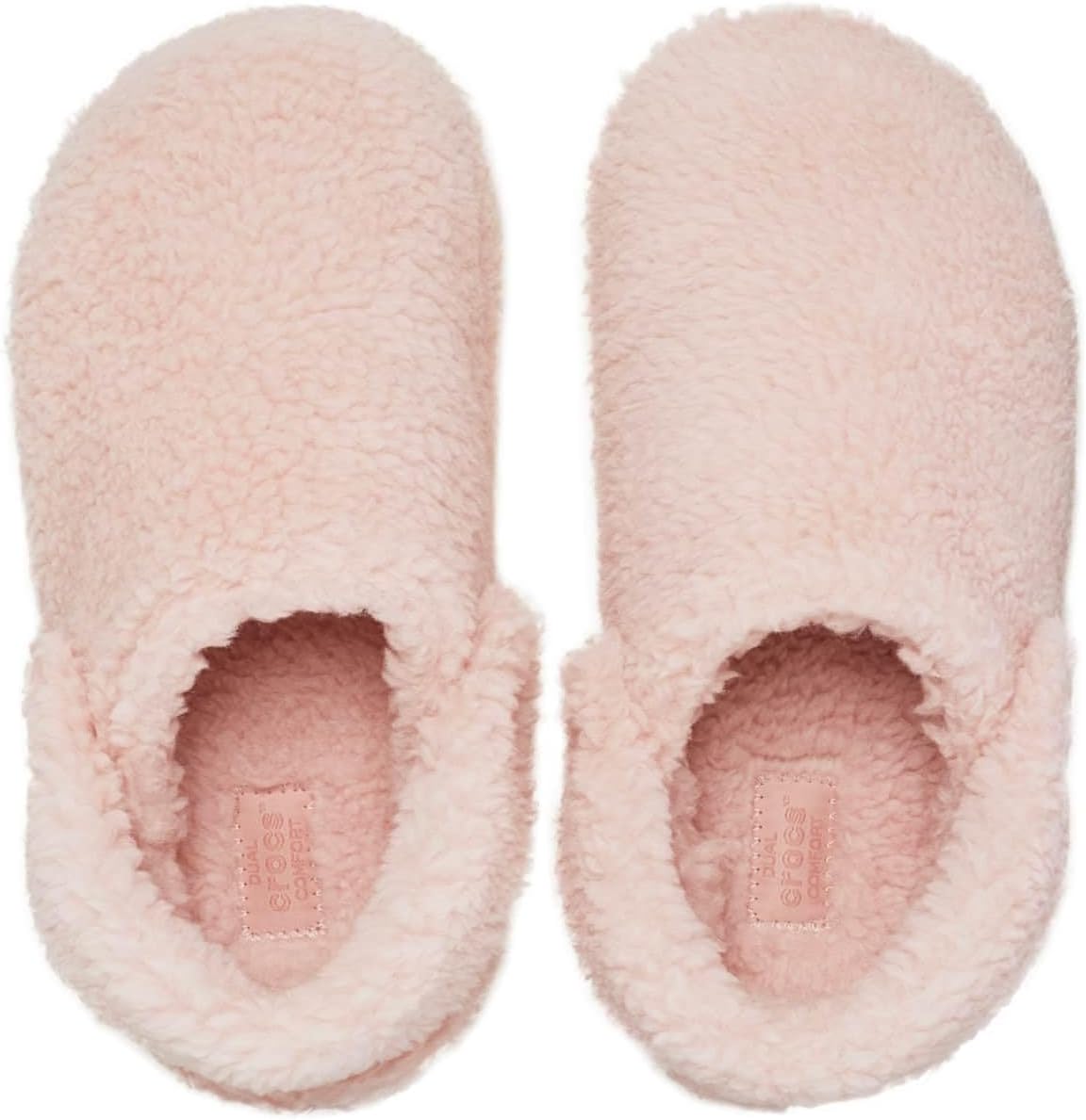 Мужские классические мягкие тапочки Crocs, розовый — фото 3