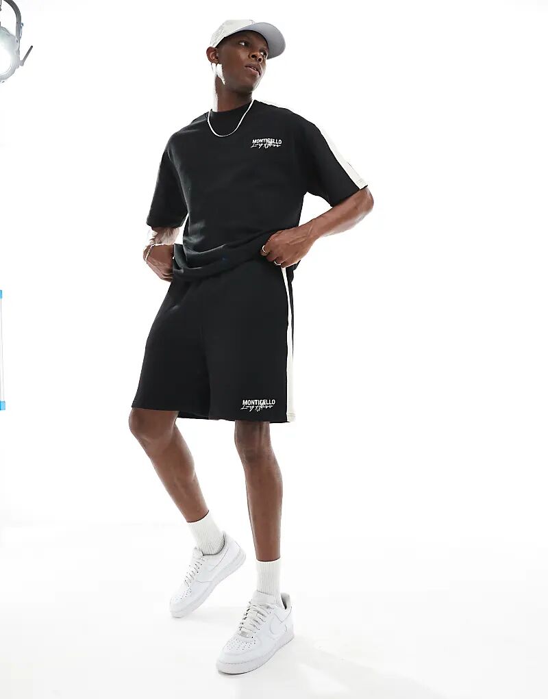 

Комбинезон из шорт River Island Monticello черного цвета