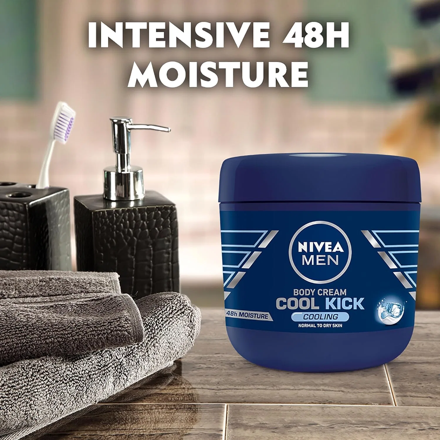 Охлаждающий крем для тела Nivea Men Cool Kick, 400 мл Nivea — фото 3